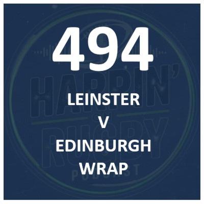 494 : Leinster v Edinburgh wrap 494 : Leinster v Edinburgh wrap
