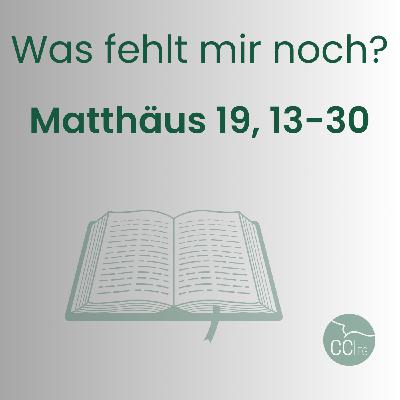 Matthäus 19, 13-30