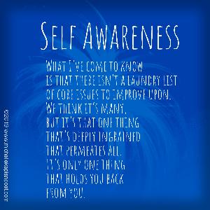 Self Awareness