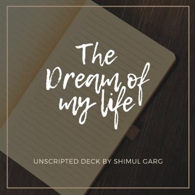 S1 E6: The Dream of my life S1 E6: The Dream of my life