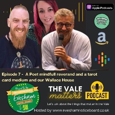 A poet reverend and a tarot card reader medium all walk in the the local community centre!