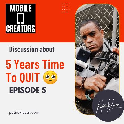 5 Years as a YouTuber time to quit ⁉️