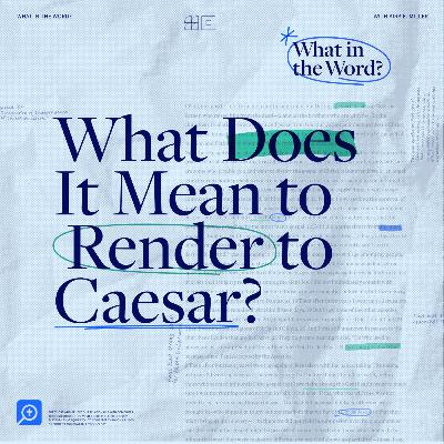 What Does It Mean to “Render to Caesar”? | Michael Bird on Matthew 22:21 What Does It Mean to “Render to Caesar”? | Michael Bird on Matthew 22:21