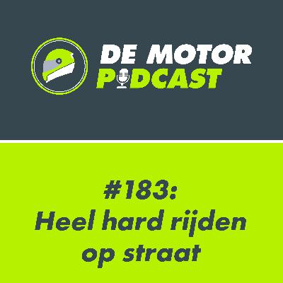 #183 Heel hard rijden op straat