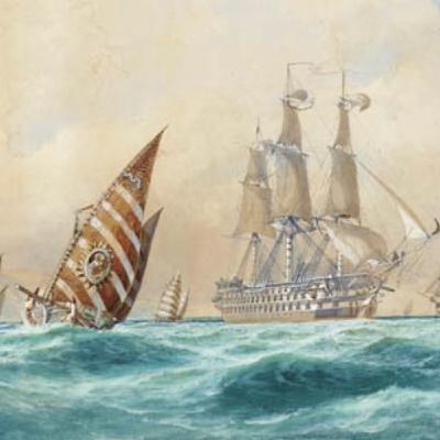 44: The USS Somers: Midshipman Philip Spencer's Pirate Obsession and Captain Mackenzie's Taste for Violence. Richard Snow's book, Sailing the Graveyard Sea, recounts the 1842 voyage of the USS Somers, the US Navy's only mutiny. The mutiny centered on Midshipm