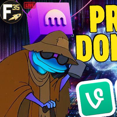 🔴 Elon Releasing $VINE?! l SNEK - Cardano's 1st TIER 1 CEX Listing on Kraken! l F35 Live #126