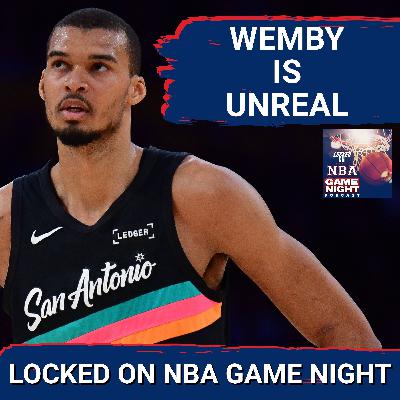 Game Night: UNREAL--Victor Wembanyama Dominates as Spurs CRUSH Lakers—INSANE Statline in 26 Minutes Game Night: UNREAL--Victor Wembanyama Dominates as Spurs CRUSH Lakers—INSANE Statline in 26 Minutes