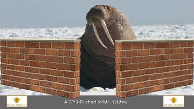 A ‘Wall-Rushed’ Idea