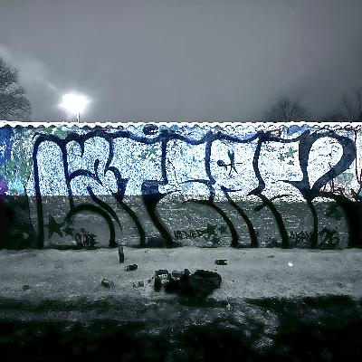 🥹🫟Late in der eisigen Kälte..—sprayen am Limit❄️🧣