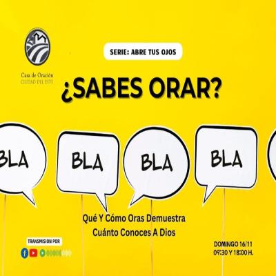 ¿SABES ORAR? | PR. OSVALDO PAIVA