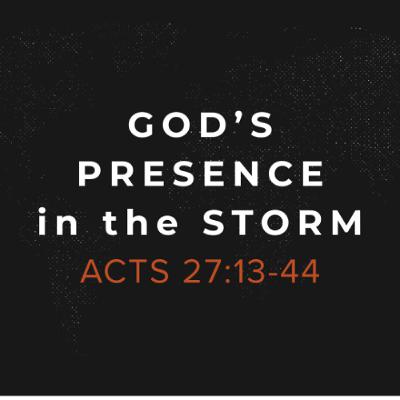 God's Presence in the Storm