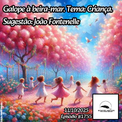 Galope à beira mar. Tema: Criança. Sugestão: João Fontenelle. #1755