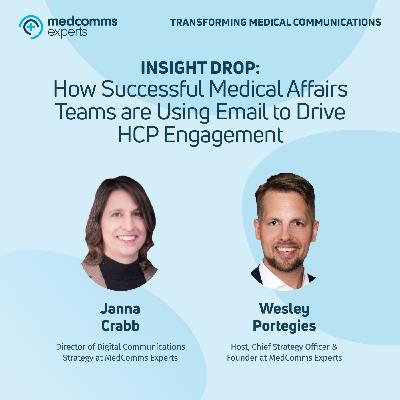 Insight Drop: How Successful Medical Affairs Teams are Using Email to Drive HCP Engagement Insight Drop: How Successful Medical Affairs Teams are Using Email to Drive HCP Engagement