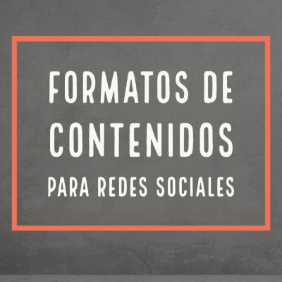 Oficinas IBS Networks: "Formatos de contenidos para redes sociales"