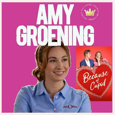 Amy Groening is under Cupid's spell in latest Hallmark movie (Because of Cupid) (Interview 2)