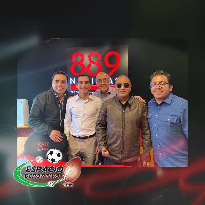 Hoy Rommel Pacheco en la cabina de Espacio Deportivo de la Tarde 03 de diciembre 2025 Hoy Rommel Pacheco en la cabina de Espacio Deportivo de la Tarde 03 de diciembre 2025