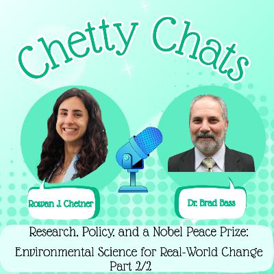 Dr. Brad Bass: Research, Policy, and a Nobel Peace Prize: Environmental Science for Real-World Change (Part 2/2) Dr. Brad Bass: Research, Policy, and a Nobel Peace Prize: Environmental Science for Real-World Change (Part 2/2)