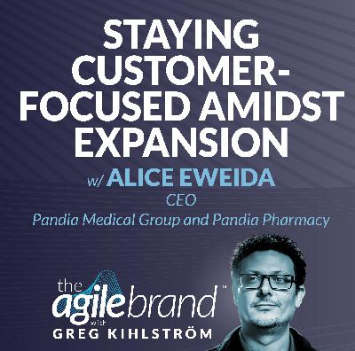 #548: Staying customer-focused amidst expansion with Alice Eweida, Pandia Health #548: Staying customer-focused amidst expansion with Alice Eweida, Pandia Health
