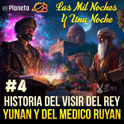4° Noche. Fin de la Historia El Pescador y el Efrit. Historia del Visir del Rey Yunán y del Médico Ruyán.44 4° Noche. Fin de la Historia El Pescador y el Efrit. Historia del Visir del Rey Yunán y del Médico Ruyán.44