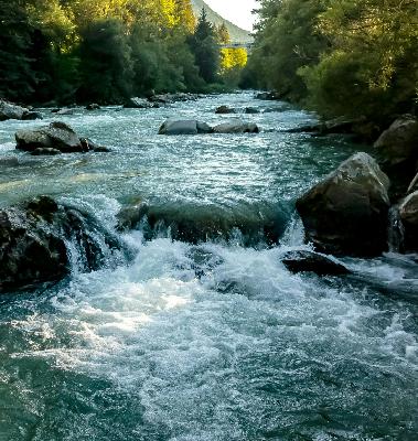 River Stream & Calming Wind: 8-Hour Soothing Nature for Relaxation, Studying & Sleep