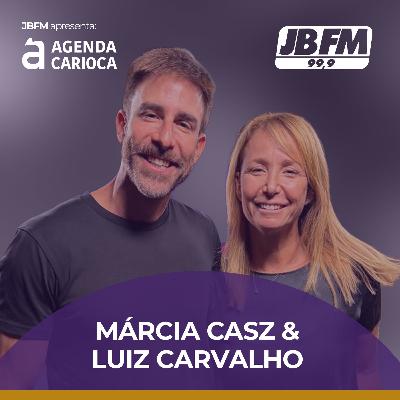 Além das quadras do Rio Open: Márcia Casz e Luiz Carvalho na Agenda Carioca Além das quadras do Rio Open: Márcia Casz e Luiz Carvalho na Agenda Carioca