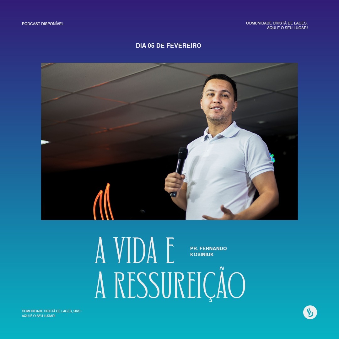 A vida e a ressureição - PR. FERNANDO KOSINIUK