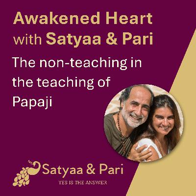 The non-teaching in the teaching of Papaji