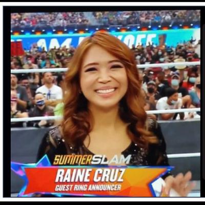 Raine Cruz Ring Announcer