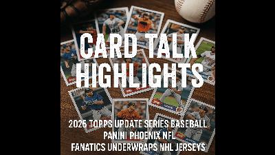 2025 Topps Update Series and More New Product Releases - Card Talk w/ Mrs. Doc 2025 Topps Update Series and More New Product Releases - Card Talk w/ Mrs. Doc