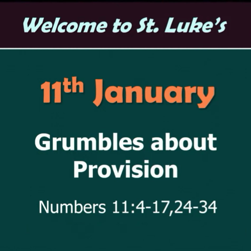 Grumbling about Provision (Numbers 11:4-34)