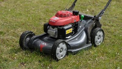 Rasenmäher-Inspektion