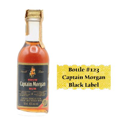 #123 Captain Morgan Black Label