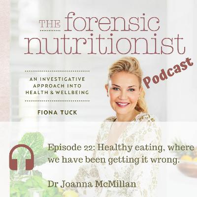 Episode 22 - Dr Joanna McMillan - Nutrition, where we have been going wrong
