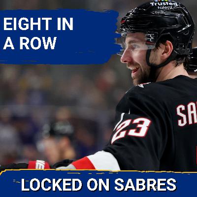 Mattias Samuelsson dominant season continues in Buffalo Sabres eighth straight win over Bruins