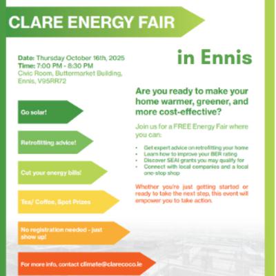 Energy Fairs In Ruan & Ennis