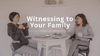 11/2/2025 - Witnessing to Your Family, Part 1 - Pastor Martha Jo Davis