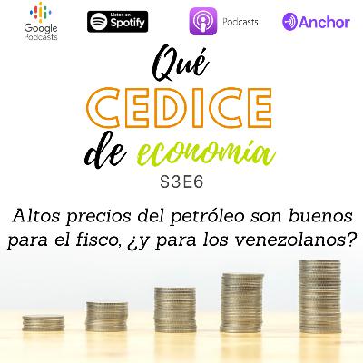Altos precios del petróleo son buenos para el fisco, ¿y para los venezolanos?