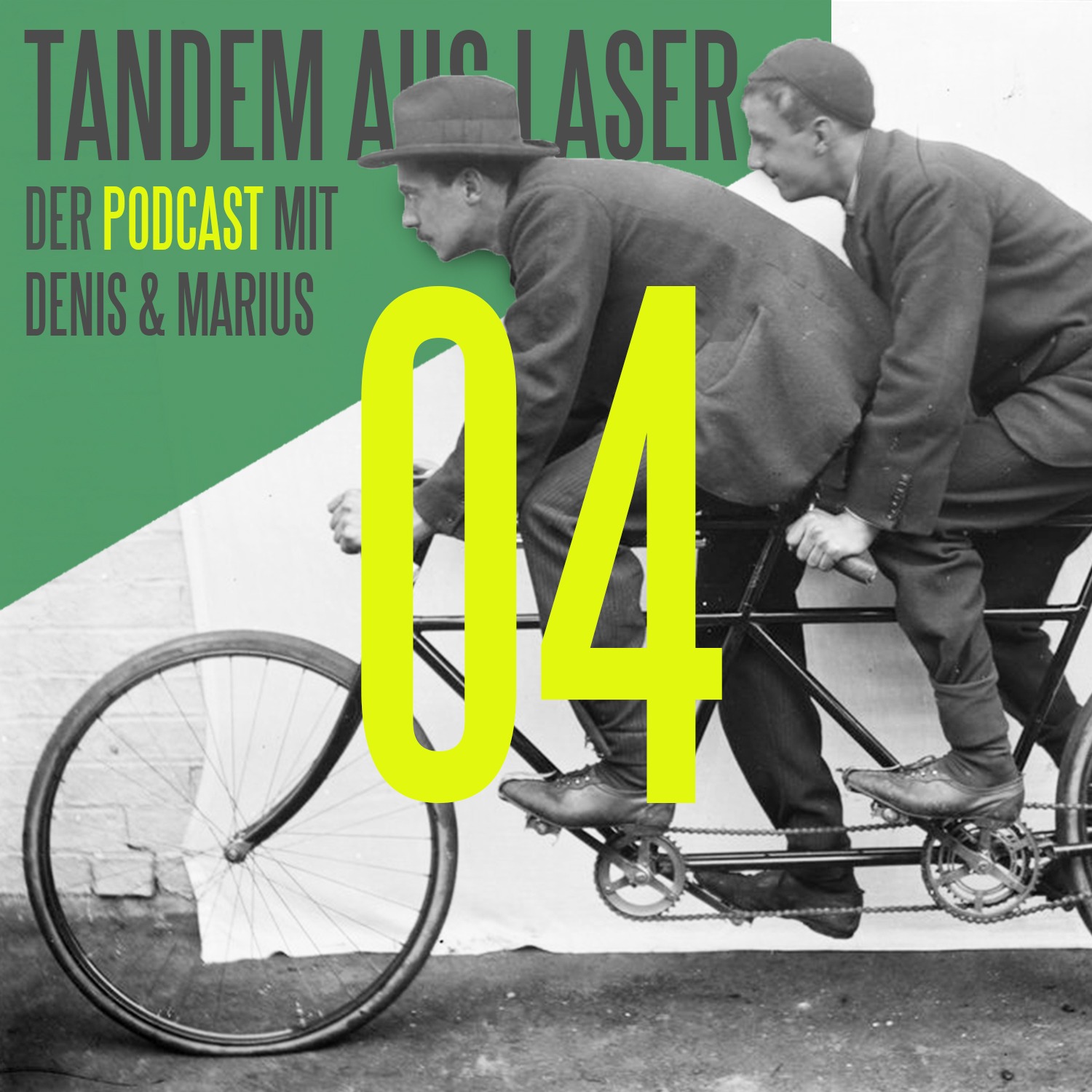 Tandem aus Laser