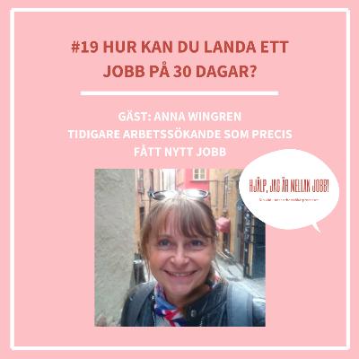 19. Hur kan du landa ett jobb på 30 dagar?
