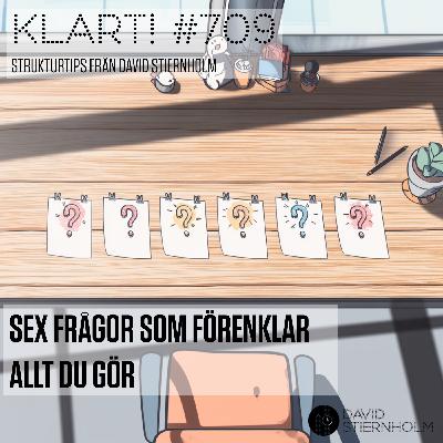 Sex frågor som förenklar allt du gör