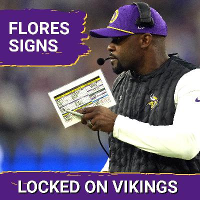 INKED: Brian Flores Signs Deal To Stay In Minnesota... For Now INKED: Brian Flores Signs Deal To Stay In Minnesota... For Now