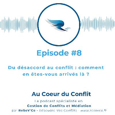8. Du désaccord au conflit : COMMENT EN ÊTES-VOUS ARRIVÉS LÀ ? 8. Du désaccord au conflit : COMMENT EN ÊTES-VOUS ARRIVÉS LÀ ?