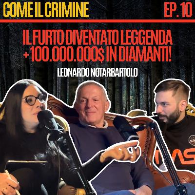 Come il Crimine - Episodio 10: “Come rubare 100 milioni in diamanti” con Leonardo Notarbartolo Come il Crimine - Episodio 10: “Come rubare 100 milioni in diamanti” con Leonardo Notarbartolo