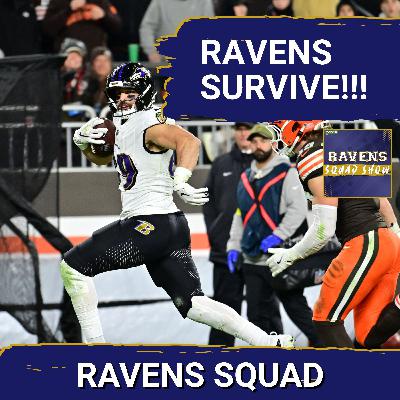 RAVENS SQUAD SHOW: Baltimore Ravens SURVIVE tough encounter against Cleveland Browns RAVENS SQUAD SHOW: Baltimore Ravens SURVIVE tough encounter against Cleveland Browns