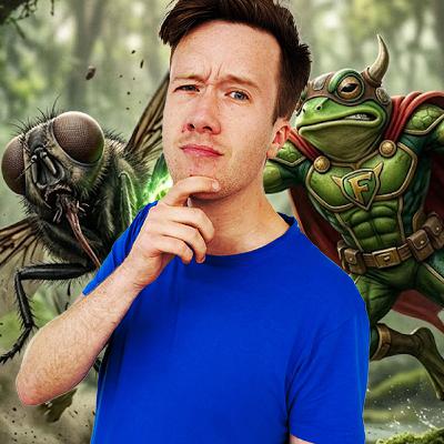 Super Frogs save the World from Giant Flies