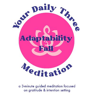 Your Daily Three Meditation - Adaptability Fall