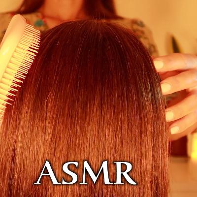ASMR Hair Brushing with New Tangle Teezer. Random speed slow and fast. ASMR Hair Brushing with New Tangle Teezer. Random speed slow and fast.