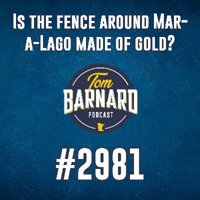 Is the fence around Mar-a-Lago made of gold? - #2981