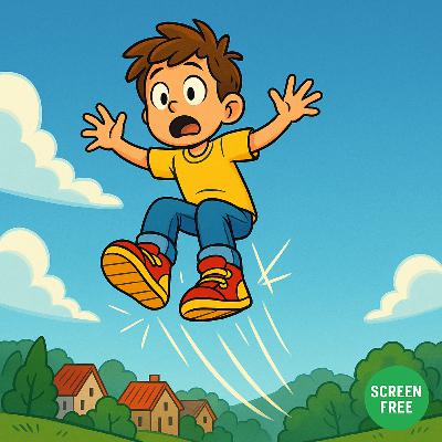 Totally Stuck in the Jumping Shoes: An ad-free Bedtime Story for Kids