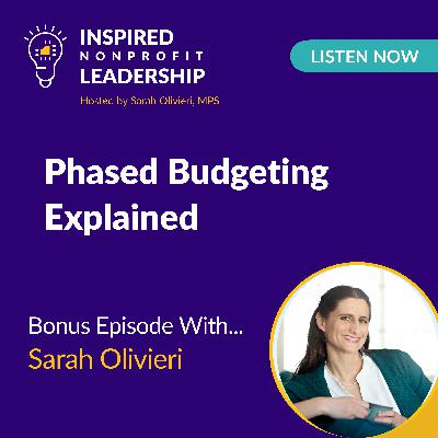 349: Phased Budgeting Explained with Sarah Olivieri